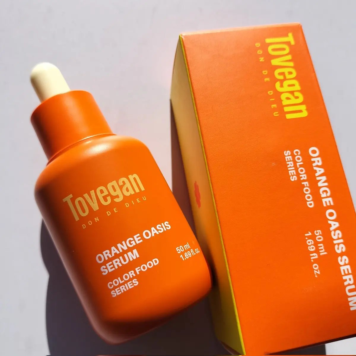 カラーフードシリーズオレンジオアシスセラム/Tovegan/美容液を使ったクチコミ（3枚目）