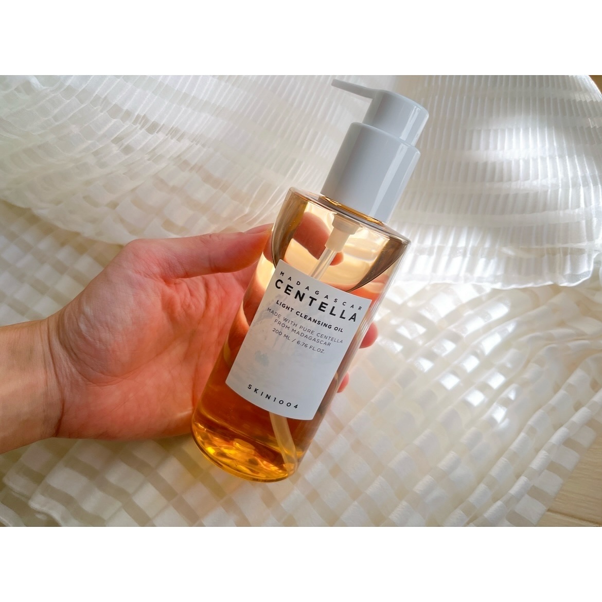 センテラ ライトクレンジングオイル/SKIN1004/オイルクレンジングを使ったクチコミ（2枚目）