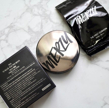 THE FIRST CUSHION COVER/MERZY/クッションファンデーションを使ったクチコミ(2枚目)