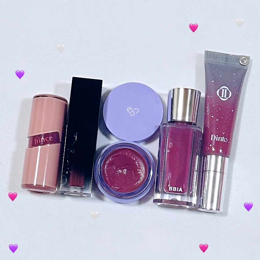 ブラーグロイリップティント/Dinto/リップティントを使ったクチコミ（1枚目）