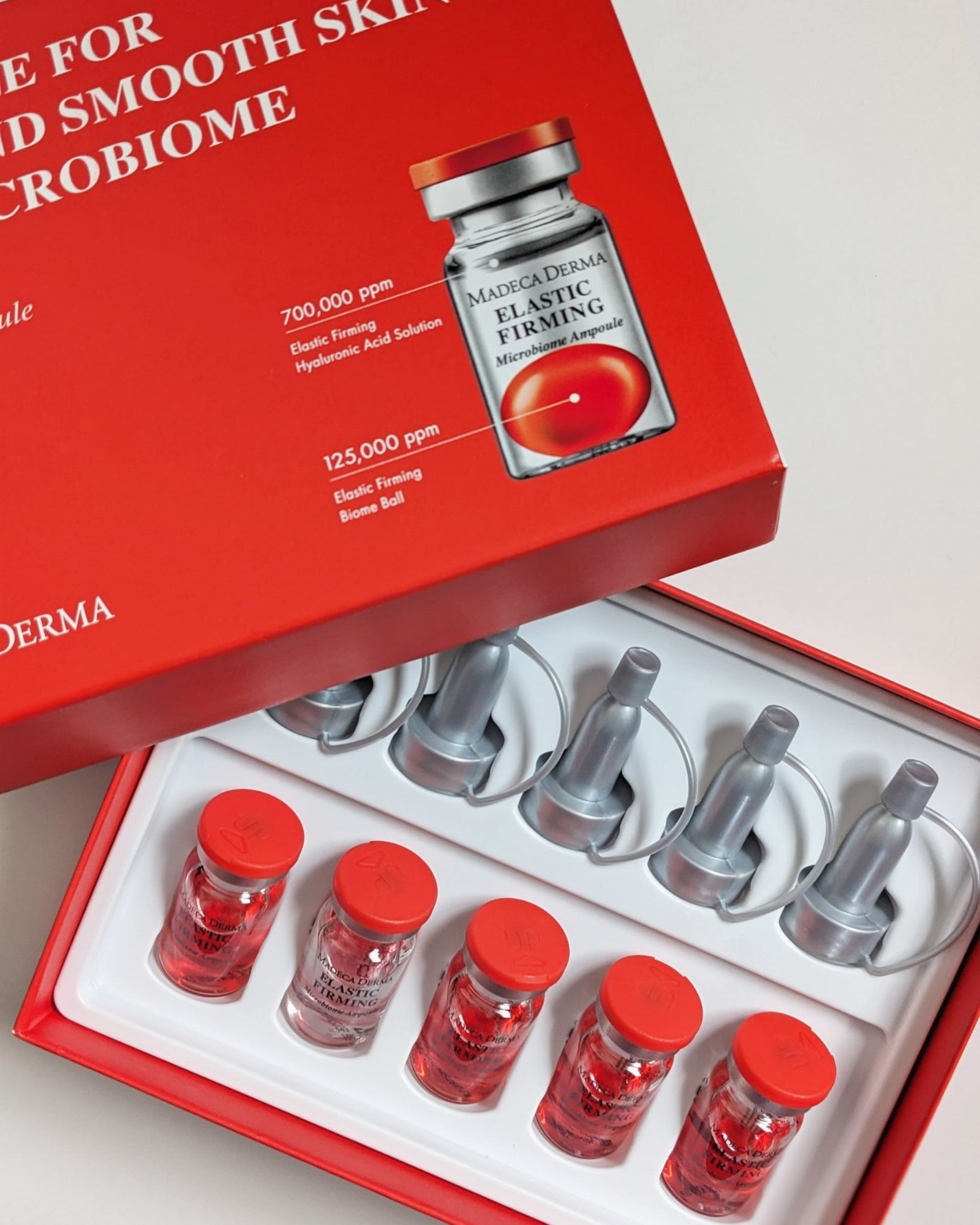 エラスティックファーミング マイクロバイオームアンプル/マデカダーマ/美容液を使ったクチコミ(4枚目)