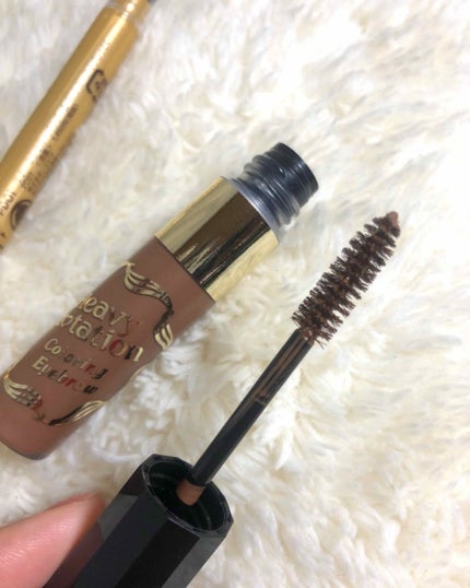 カラーリングアイブロウ/ヘビーローテーション/眉マスカラを使ったクチコミ(3枚目)