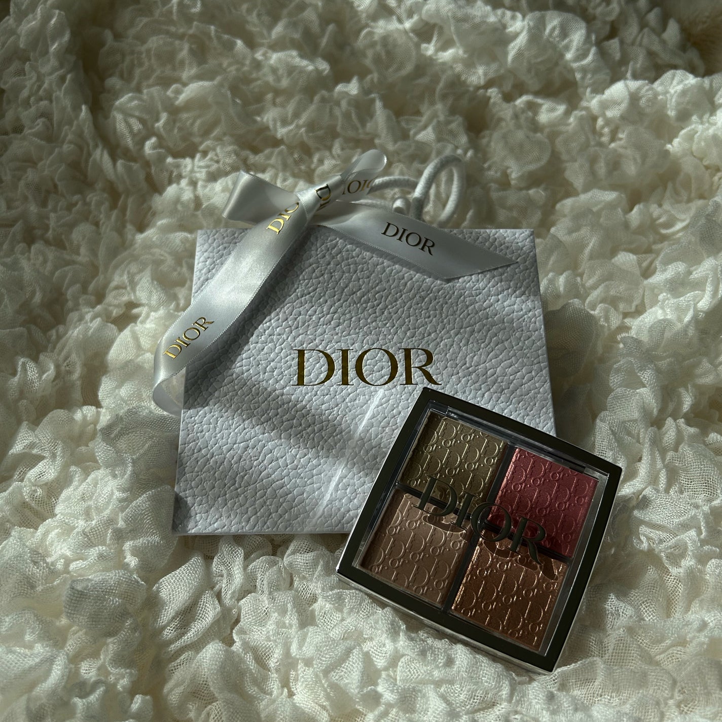 ディオール バックステージ フェイス グロウ パレット/Dior/ハイライトを使ったクチコミ(1枚目)