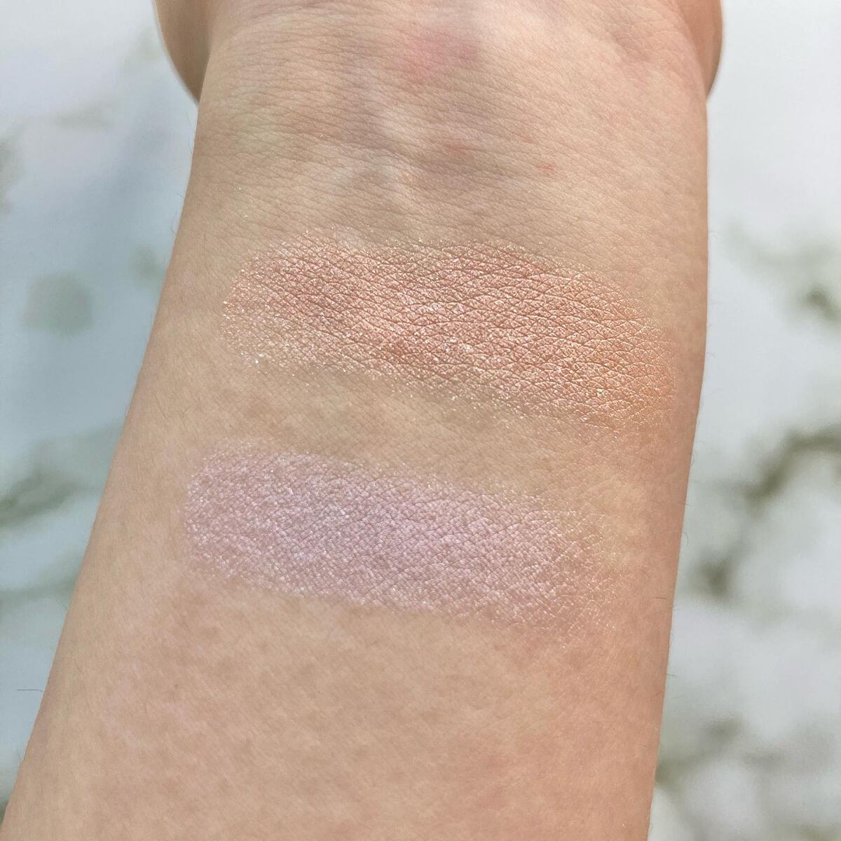 パールグロウニュアンサー/CEZANNE/パウダーハイライトを使ったクチコミ（2枚目）