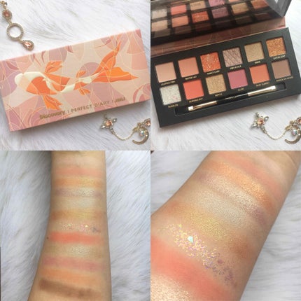 エクスプローラ12色 動物アイシャドウパレット/PERFECT DIARY/アイシャドウパレットを使ったクチコミ(2枚目)