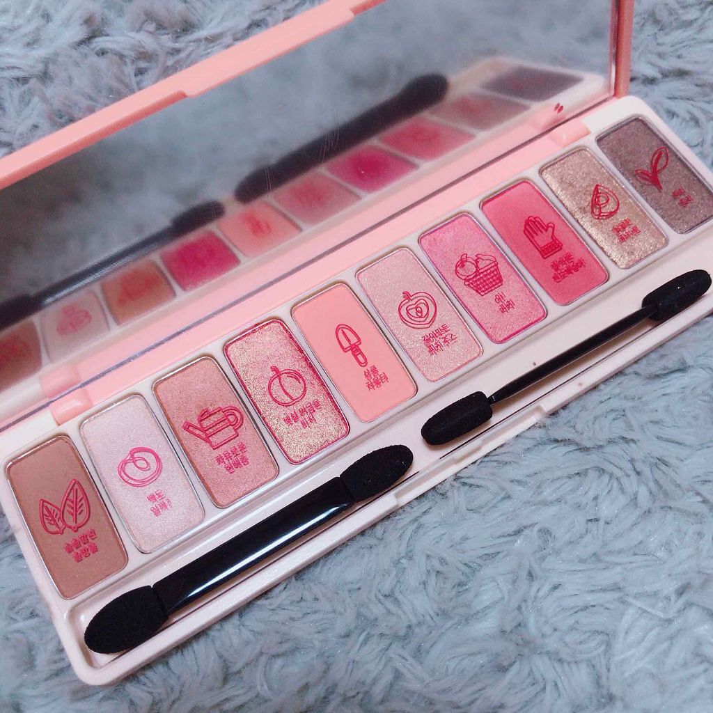 プレイカラー アイシャドウ/ETUDE/アイシャドウパレットを使ったクチコミ(2枚目)