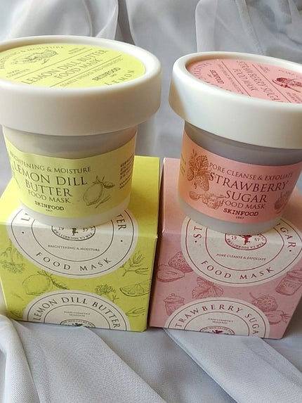 ストロベリーシュガー フードマスク/SKINFOOD/洗い流すパック・マスクを使ったクチコミ(4枚目)