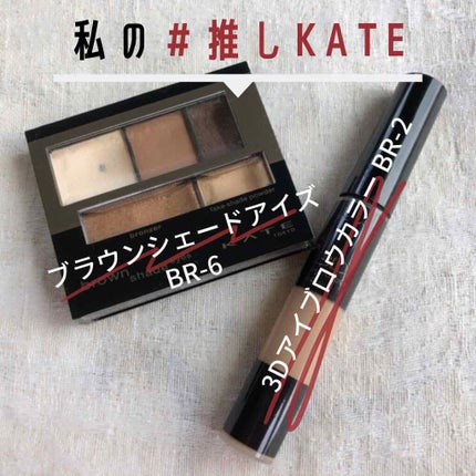 ブラウンシェードアイズ/KATE/アイシャドウパレットを使ったクチコミ(1枚目)