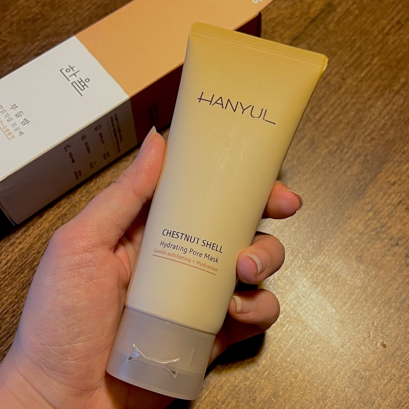 角質スッキリ毛穴パック /HANYUL(ハンユル)/洗い流すパック・マスクを使ったクチコミ(2枚目)