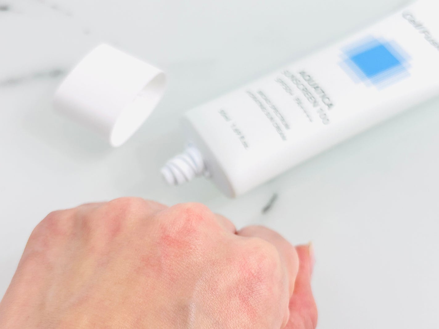 アクアティカサンスクリーン100/Cell Fusion C(セルフュージョンシー)/日焼け止めクリームを使ったクチコミ(3枚目)