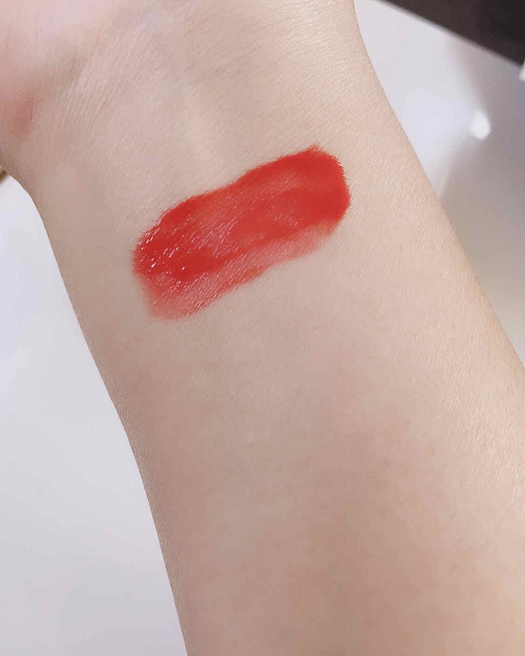 ジューシーラスティングティント/rom&nd/リップティントを使ったクチコミ(3枚目)