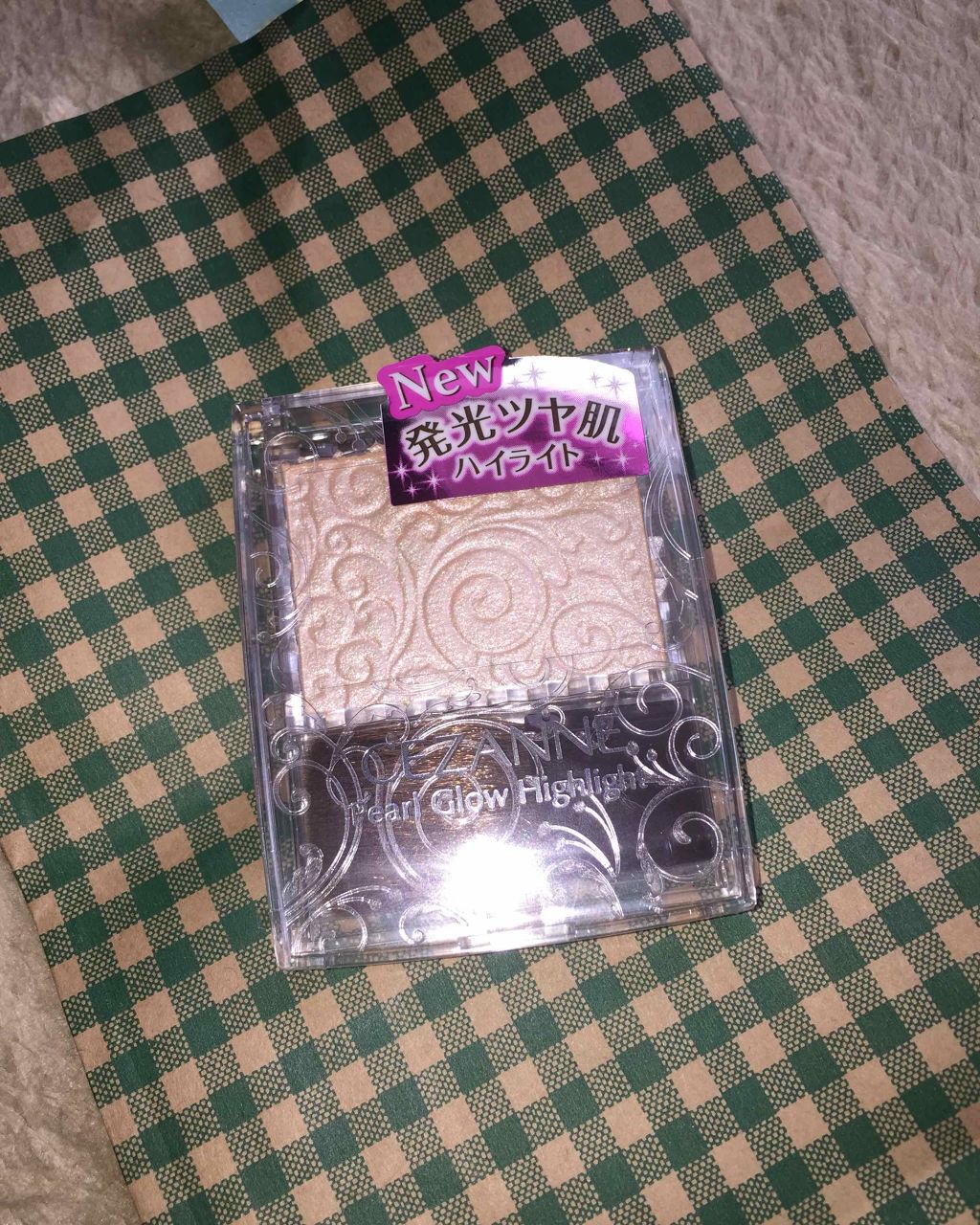 パールグロウハイライト/CEZANNE/パウダーハイライトを使ったクチコミ（1枚目）