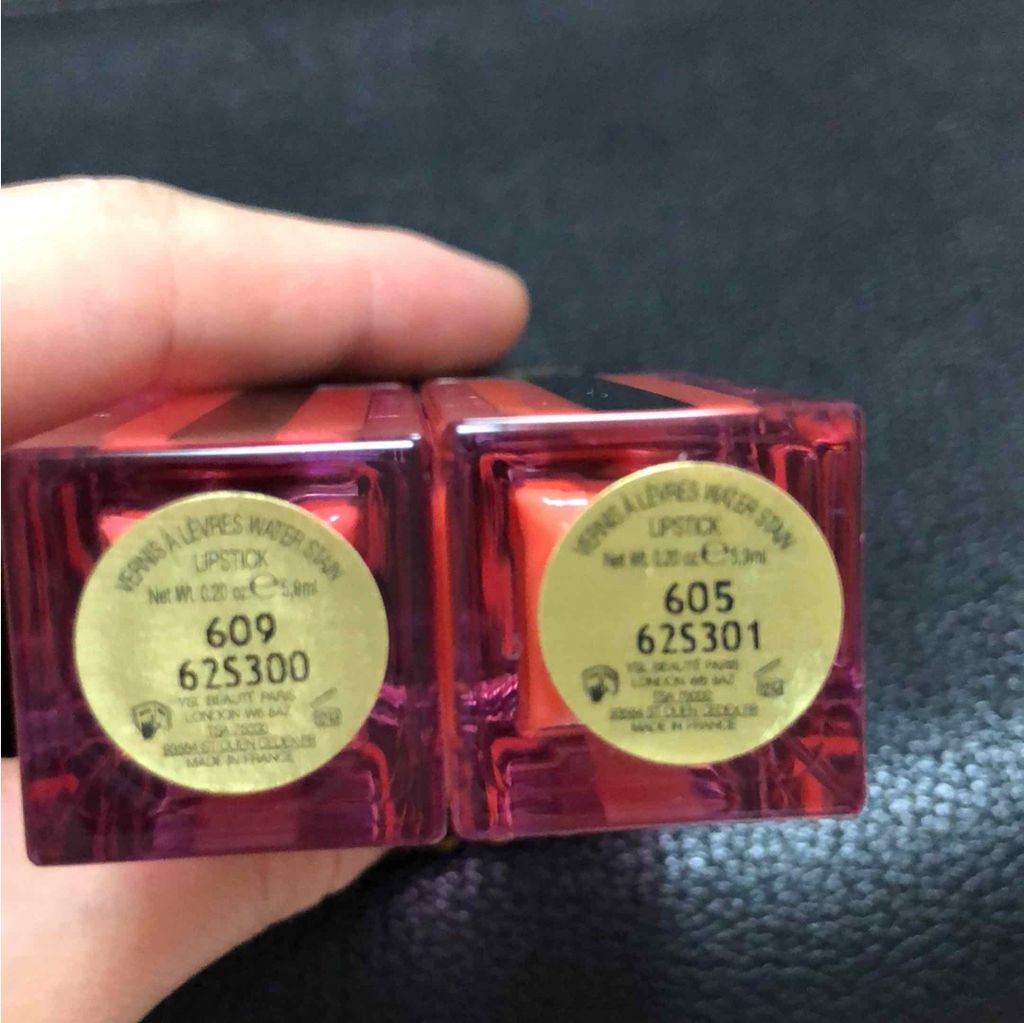 ルージュ ピュールクチュール ヴェルニ ウォーターステイン/YVES SAINT LAURENT BEAUTE/口紅を使ったクチコミ(2枚目)