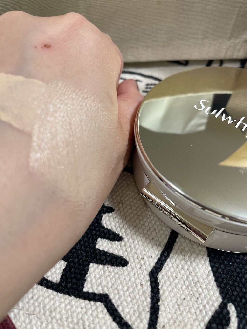 Sulwhasoo パーフェクティング クッション/エアリのクチコミ「ソルファス パーフェクティングクッションに星5個の評価をつけました。..」（3枚目）