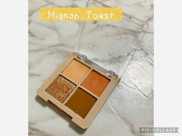 Peach Blush Toast cafe eye palette 02_Mignon Toast / NOTONE ...