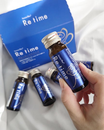 Re time ブルーローズドリンク/オーラムブルー/美容ドリンクを使ったクチコミ(3枚目)