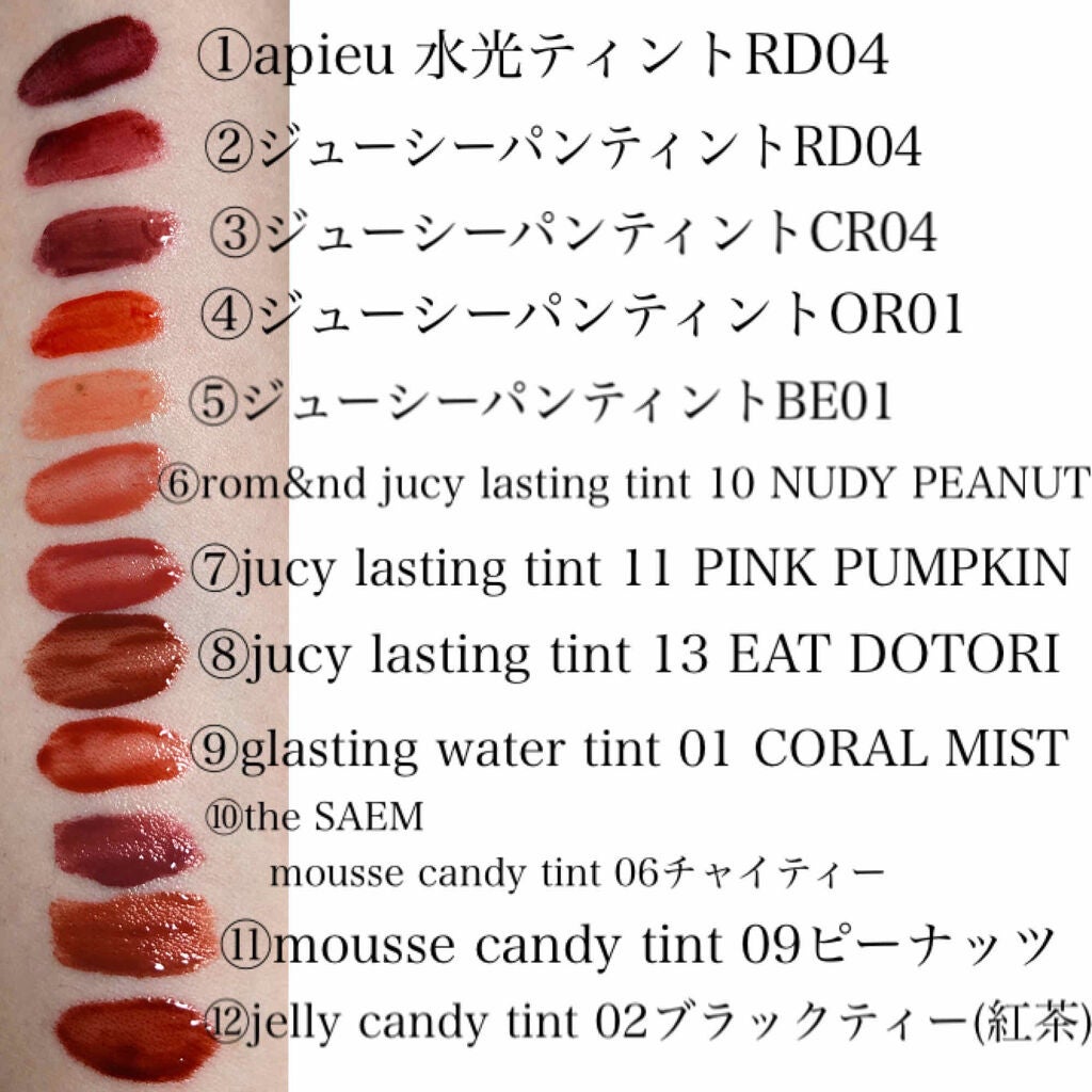 ムース キャンディー ティント/the SAEM/リップティントを使ったクチコミ(2枚目)