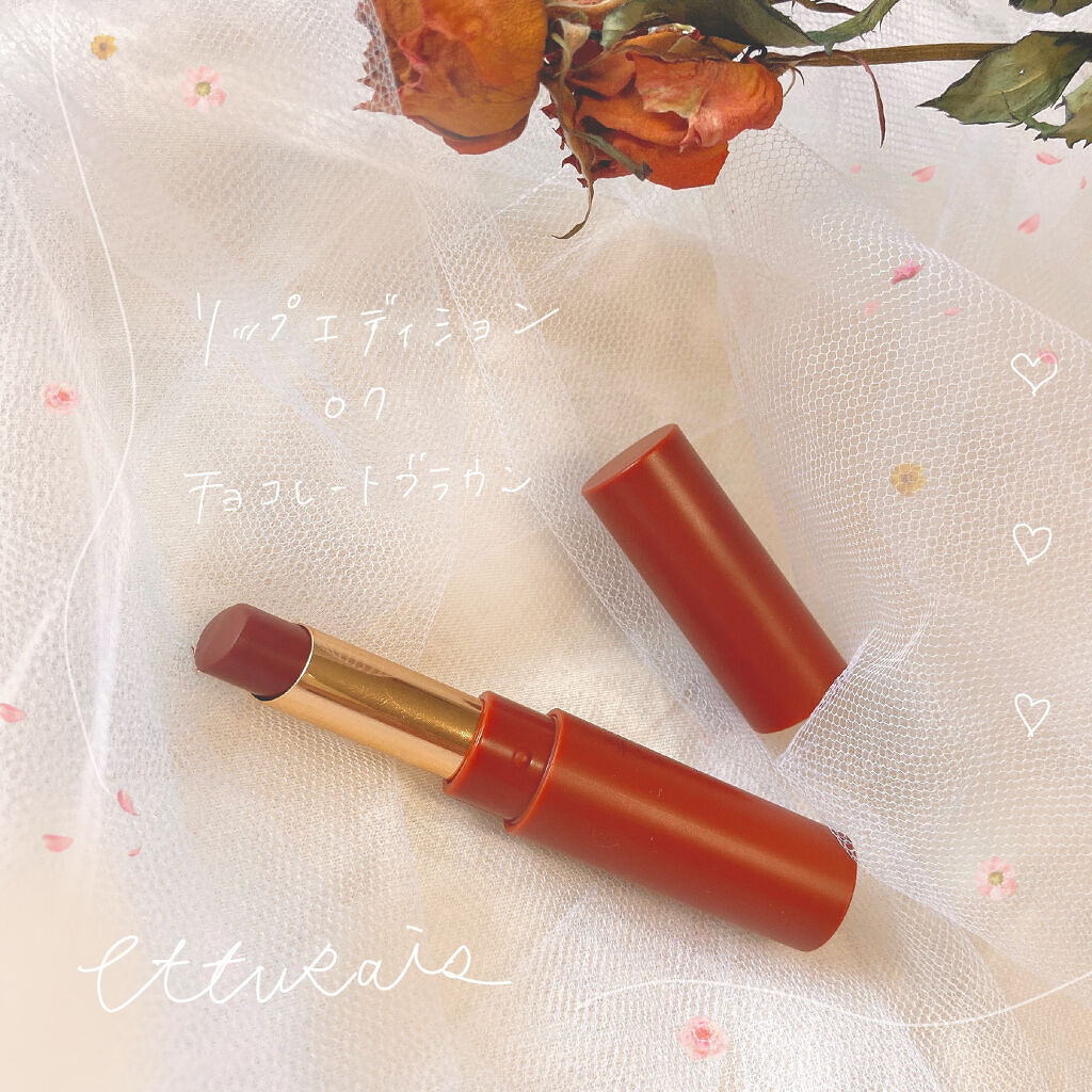 エテュセ リップエディション(ティントルージュ) 07 チョコレートブラウン/ettusais/リップティントを使ったクチコミ（1枚目）