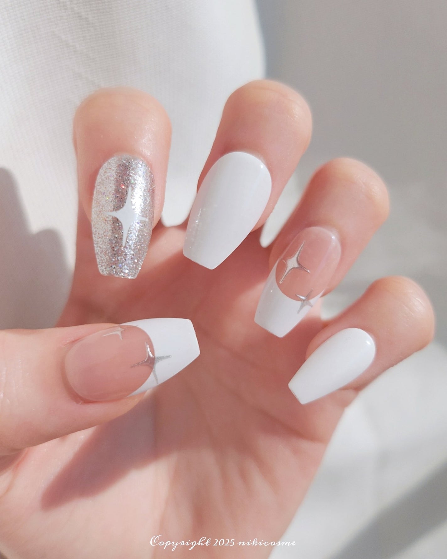 ネイルチップ(シールタイプ)/FINGER SUIT/ネイルチップ・パーツを使ったクチコミ(3枚目)