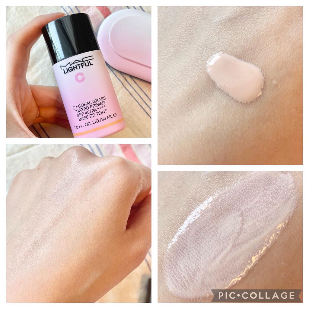 ライトフル Ｃ＋ティンティッド プライマーSPF45(PA++++)/M・A・C/化粧下地を使ったクチコミ（2枚目）