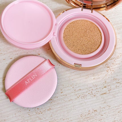 ピンクティーツリーカバークッション/APLIN/クッションファンデーションを使ったクチコミ(3枚目)