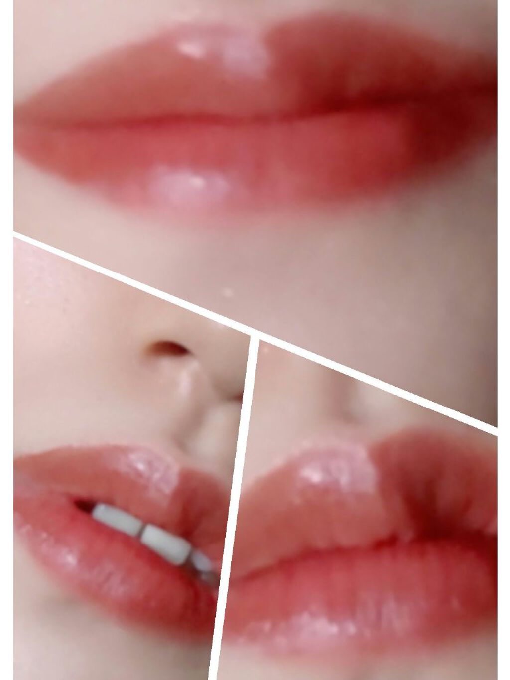 ジューシーリブティント/RICAFROSH/リップティントを使ったクチコミ（2枚目）