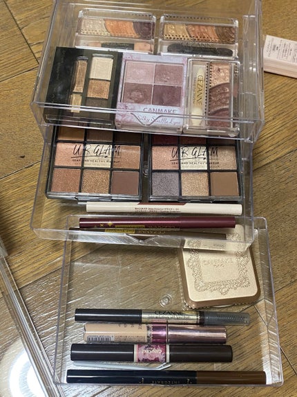 重なるアクリルケース2段引出・大/無印良品/その他化粧小物を使ったクチコミ(2枚目)