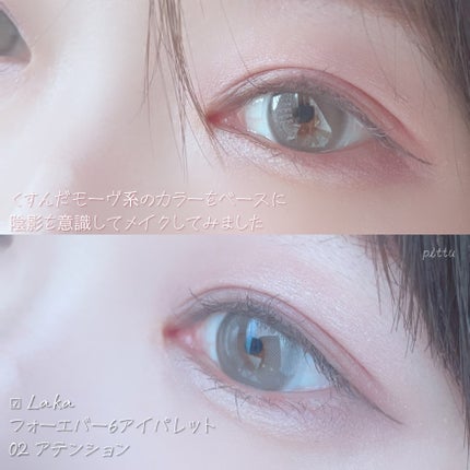 フォーエバー6アイパレット/Laka/アイシャドウパレットを使ったクチコミ(6枚目)