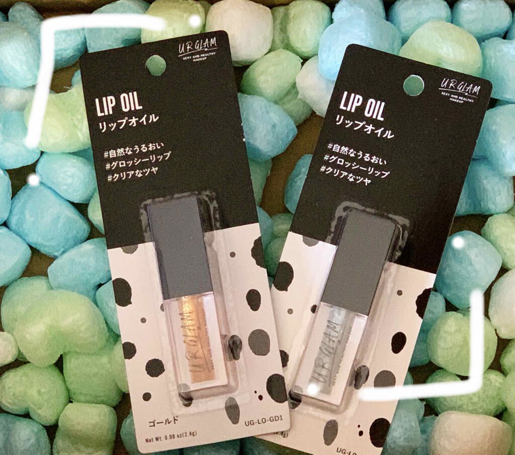 UR GLAM　LIP OIL/U R GLAM/リップグロスを使ったクチコミ（1枚目）