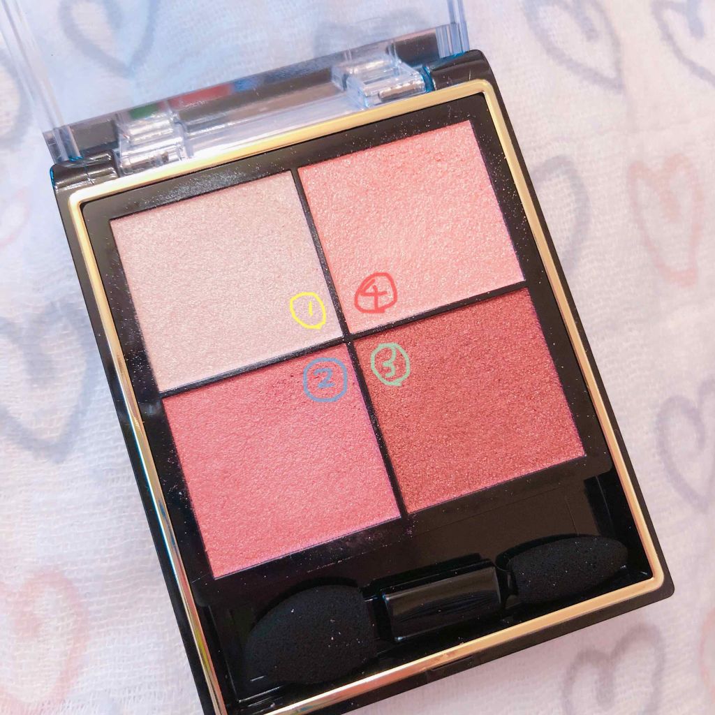 リアルクローズシャドウ/excel/アイシャドウパレットを使ったクチコミ(3枚目)