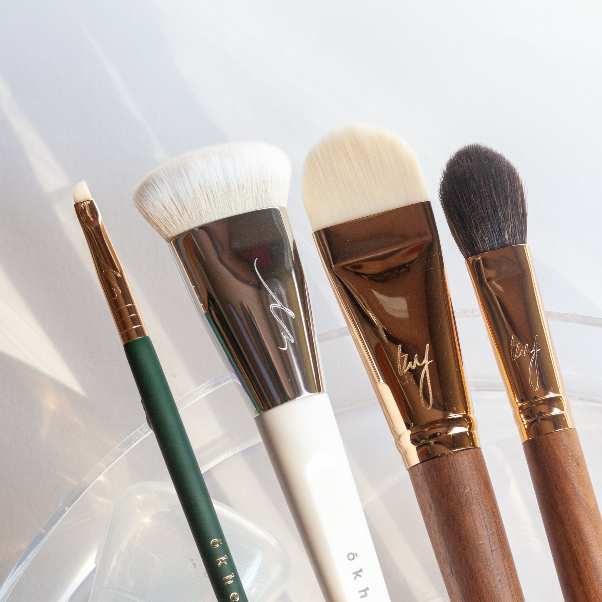 okhee 白玉ファンデーションブラシ/SOOA DOR/メイクブラシを使ったクチコミ（2枚目）