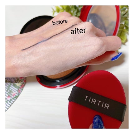 マスク フィット レッド クッション/TIRTIR(ティルティル)/クッションファンデーションを使ったクチコミ(5枚目)