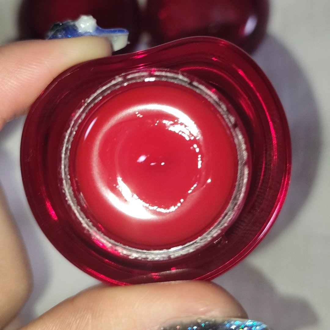 フィー リップアンドチーク グローイジェリーポット JR02 サワーグミ/fwee/リップグロスを使ったクチコミ（3枚目）