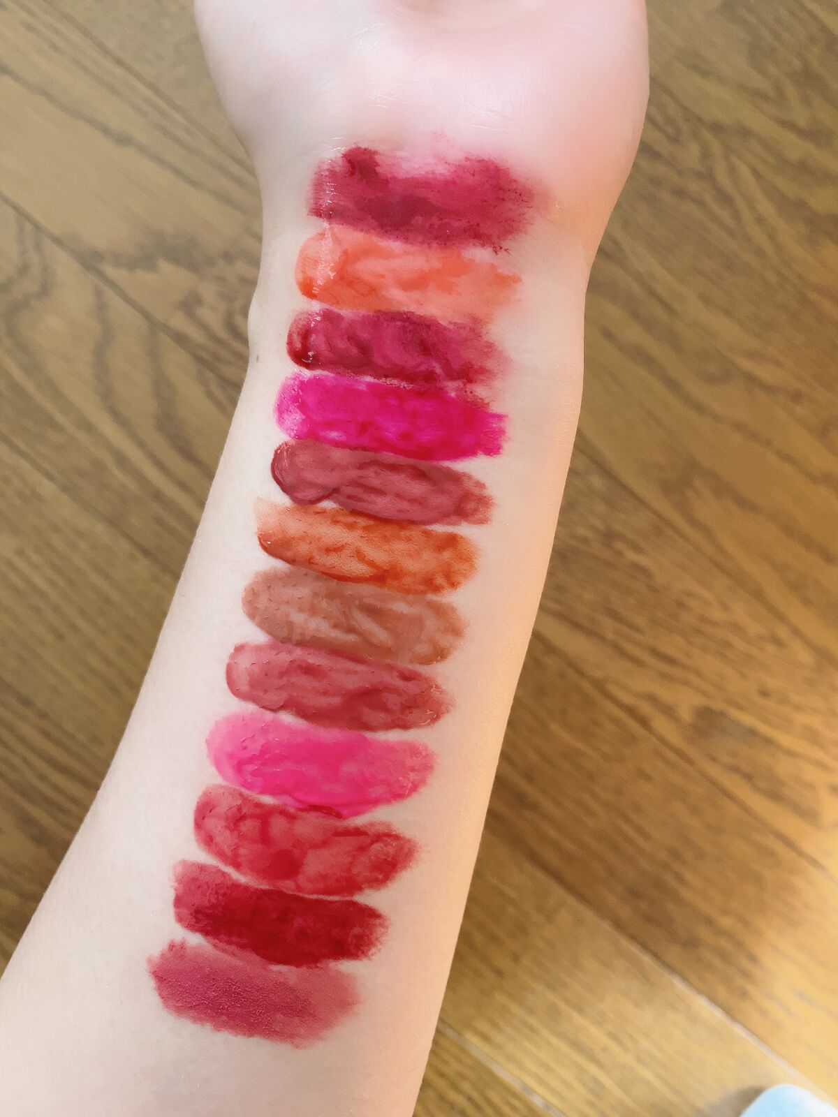 ジューシーラスティングティント/rom&nd/リップティントを使ったクチコミ(3枚目)