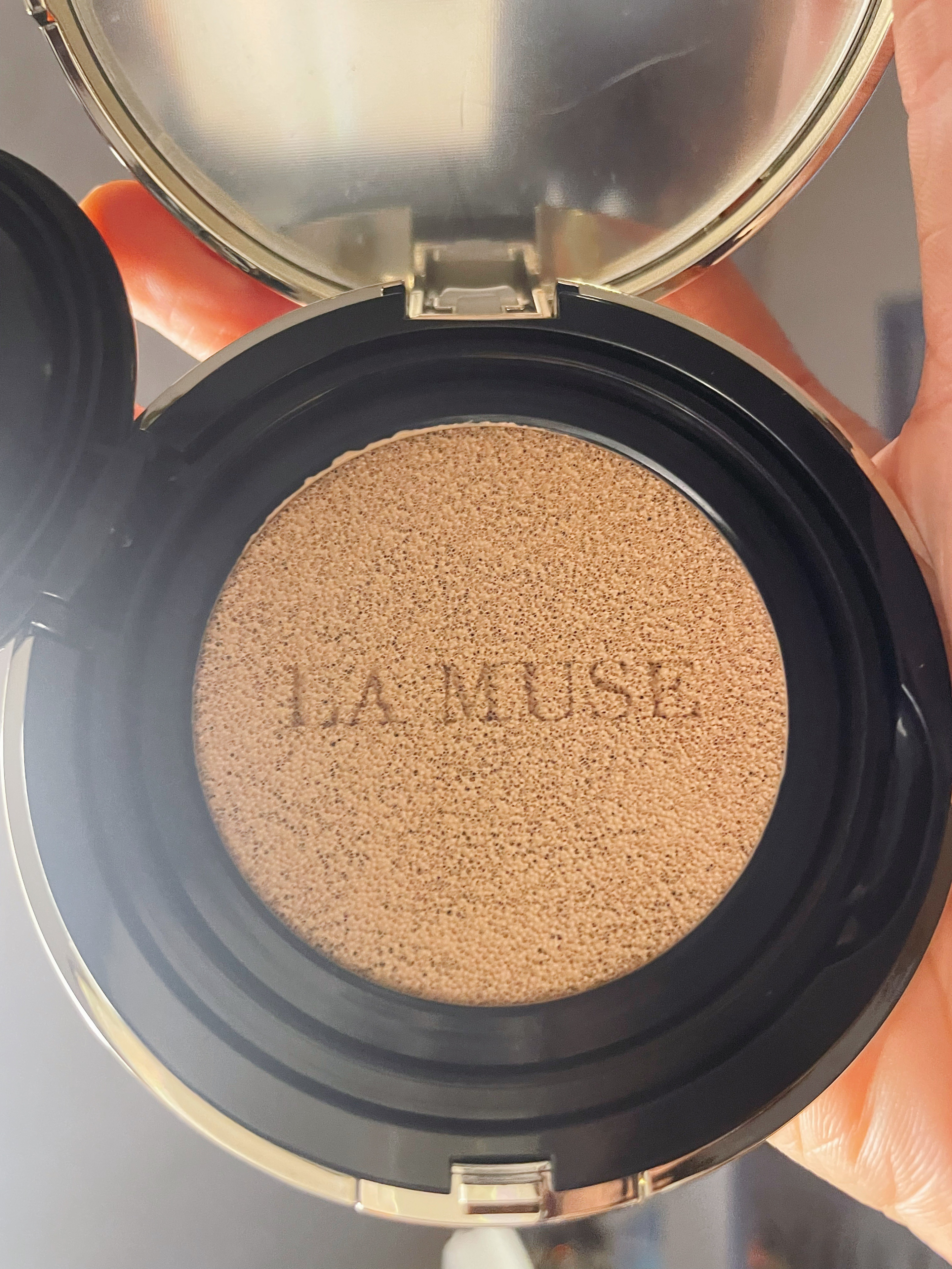 CORRECT CARE COMPLETE CC CUSHION/ラミューズ/クッションファンデーションを使ったクチコミ（2枚目）