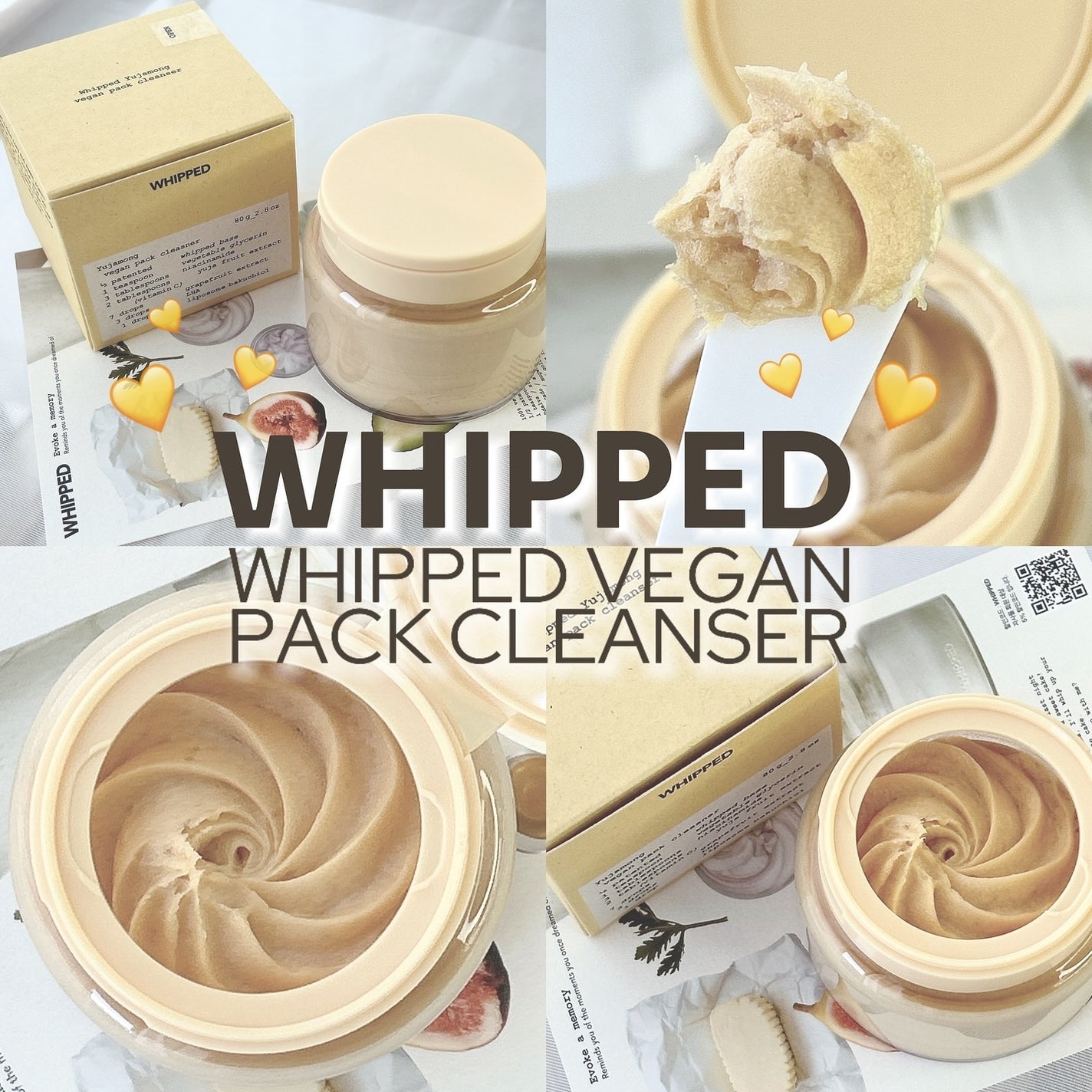 ヴィーガンパッククレンザー/WHIPPED/洗顔フォームを使ったクチコミ(2枚目)