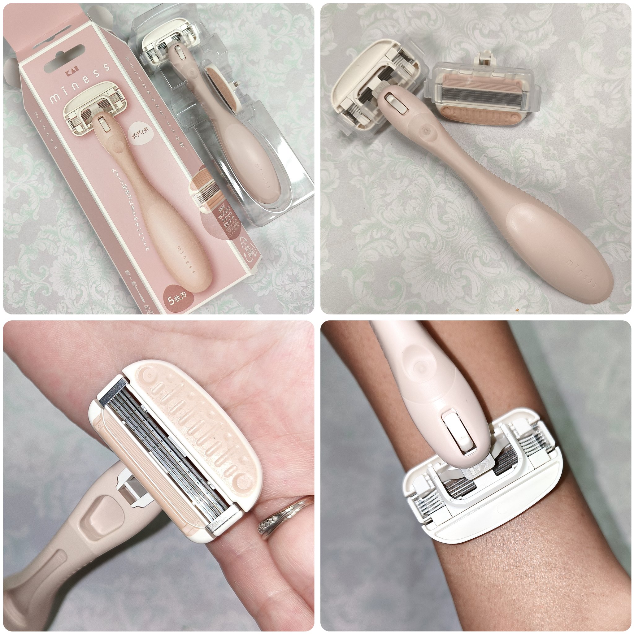 miness わき用カミソリ/貝印/シェーバーを使ったクチコミ（3枚目）