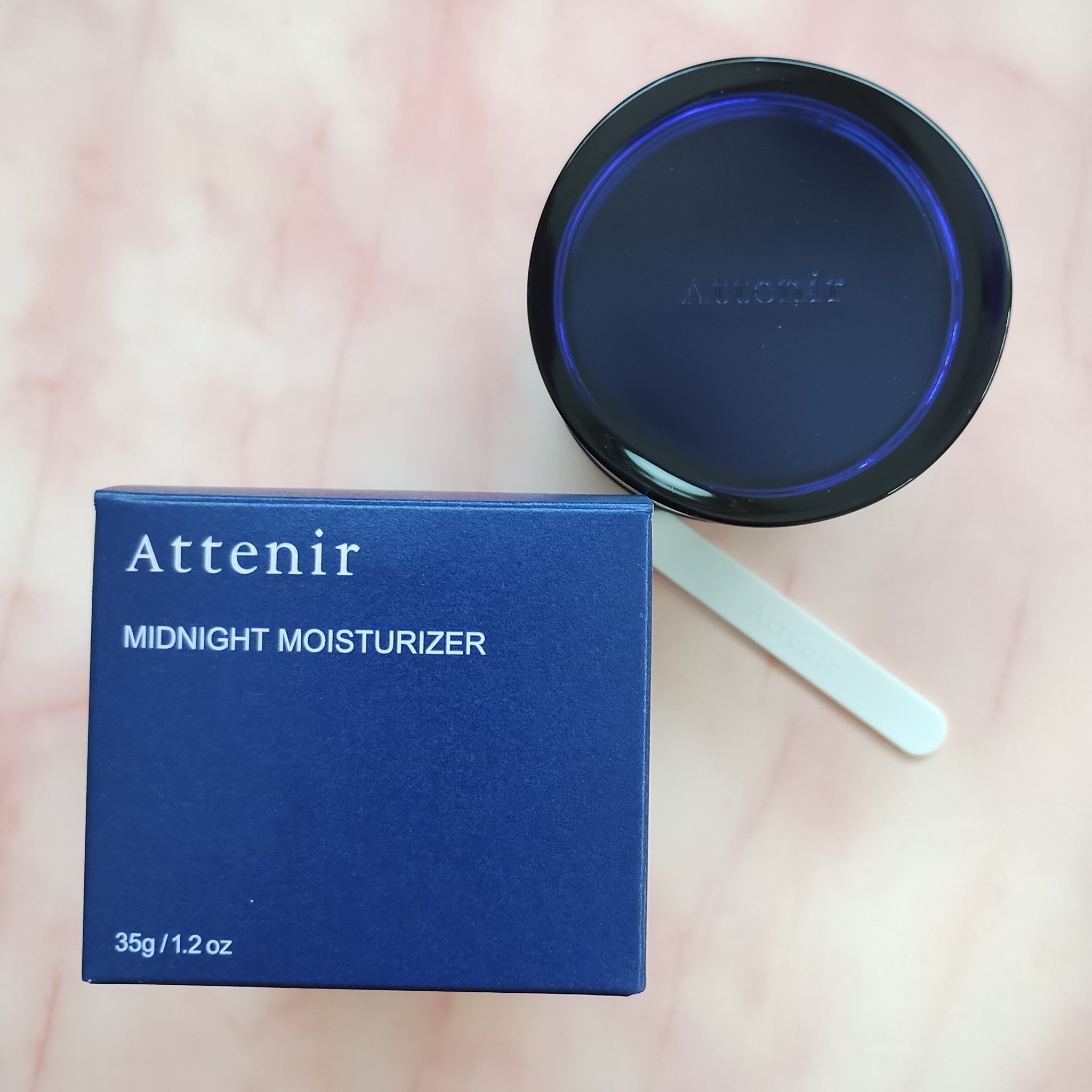 アテニア ミッドナイトモイスチャライザー/アテニア/フェイスクリームを使ったクチコミ（2枚目）