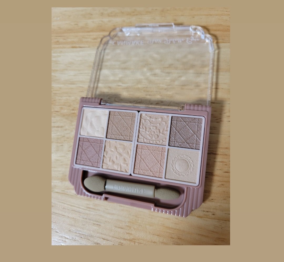 プティパレットアイズ（マットタイプ）/キャンメイク/パウダーアイシャドウを使ったクチコミ（2枚目）
