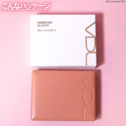 チークステイン ブラッシャー/VDL/パウダーチークを使ったクチコミ(6枚目)