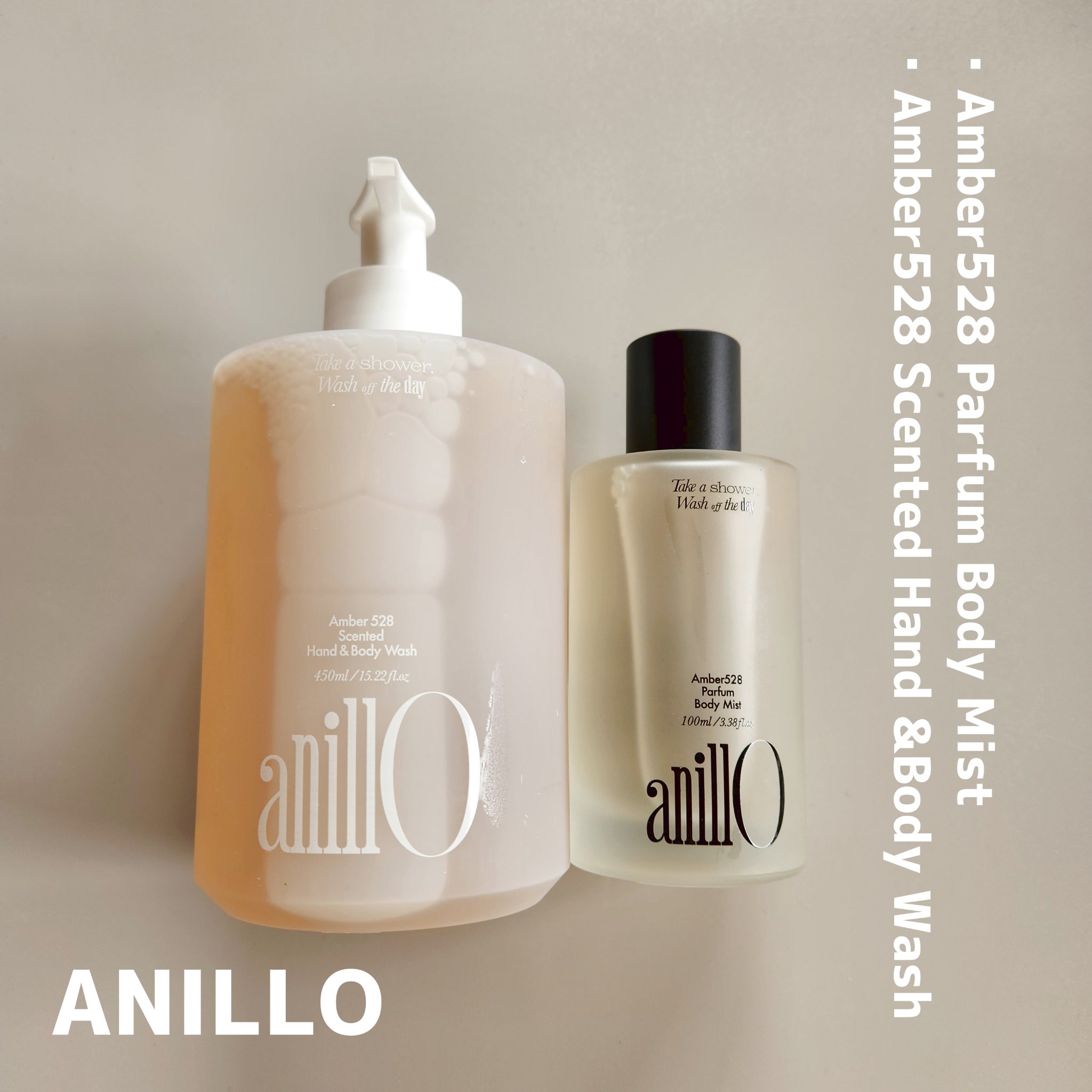 アンバー528 センティッドハンド＆ボディウォッシュ/ANILLO/ボディソープを使ったクチコミ（1枚目）