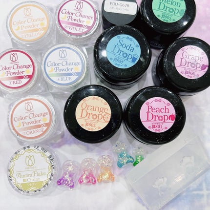 なかやまちえこ on LIPS 「色が変わるくま🐻❄️365日ネイル178日め⠀⠀@aby_s..」(5枚目)