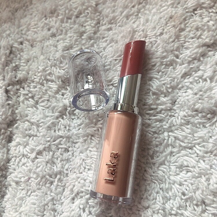 ボンディンググロウリップスティック/Laka/口紅を使ったクチコミ(2枚目)