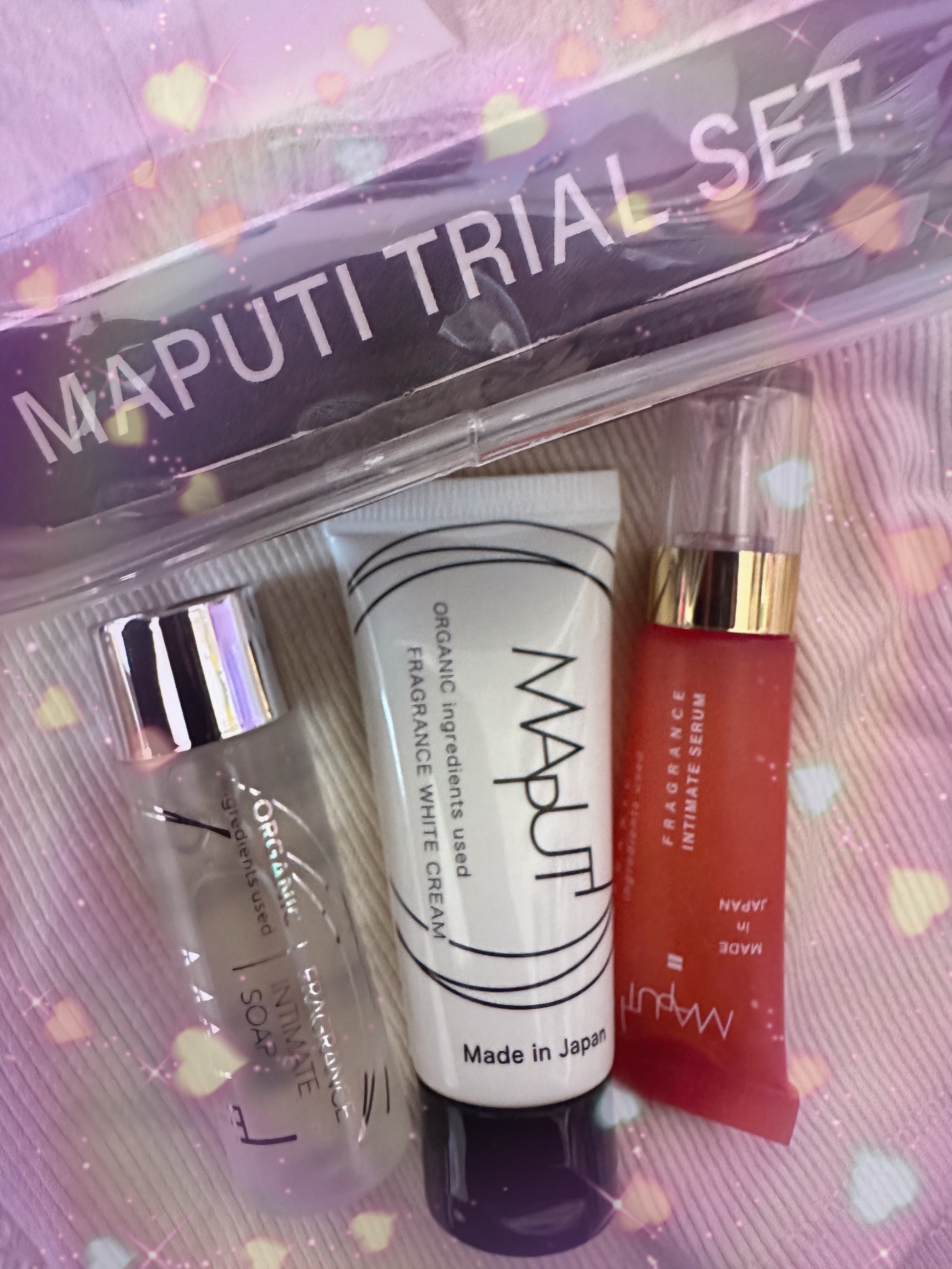 MAPUTI トライアルセット/MAPUTI/トライアルキットを使ったクチコミ（1枚目）