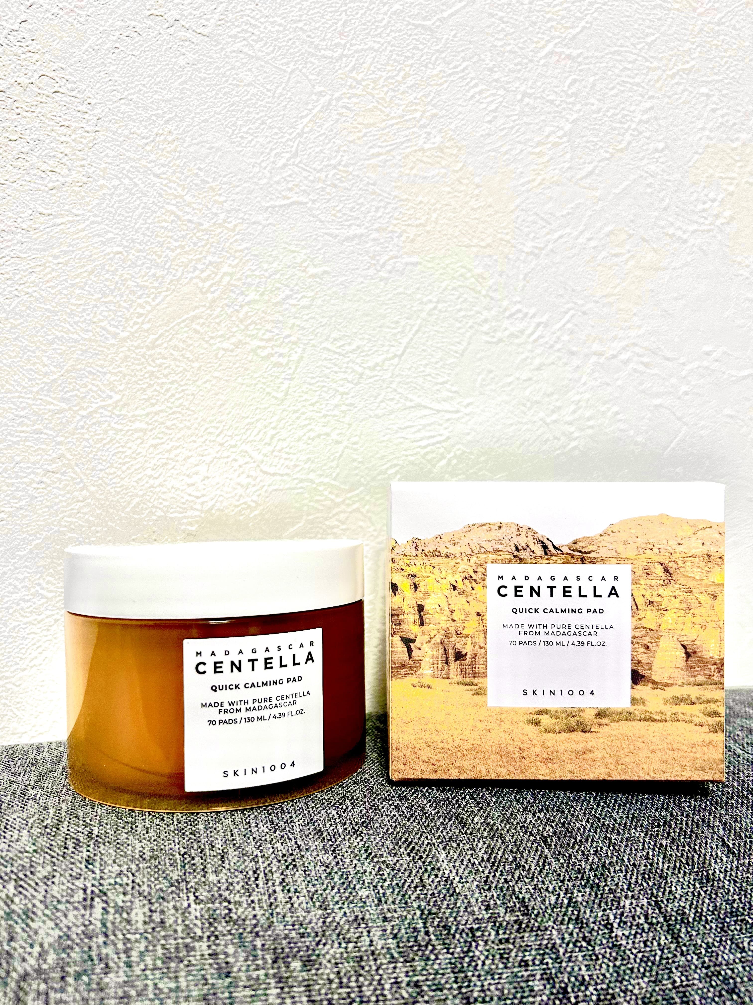 センテラ クイックカーミングパッド/SKIN1004/トナーパッドを使ったクチコミ（2枚目）