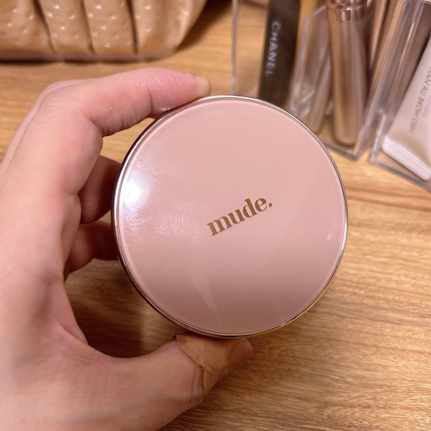 ハグクッション/mude/クッションファンデーションを使ったクチコミ(1枚目)