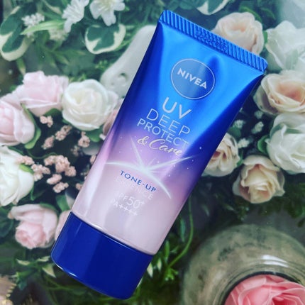 ニベアUV ディープ プロテクト&ケア トーンアップ エッセンス/ニベア/日焼け止めローションを使ったクチコミ(2枚目)