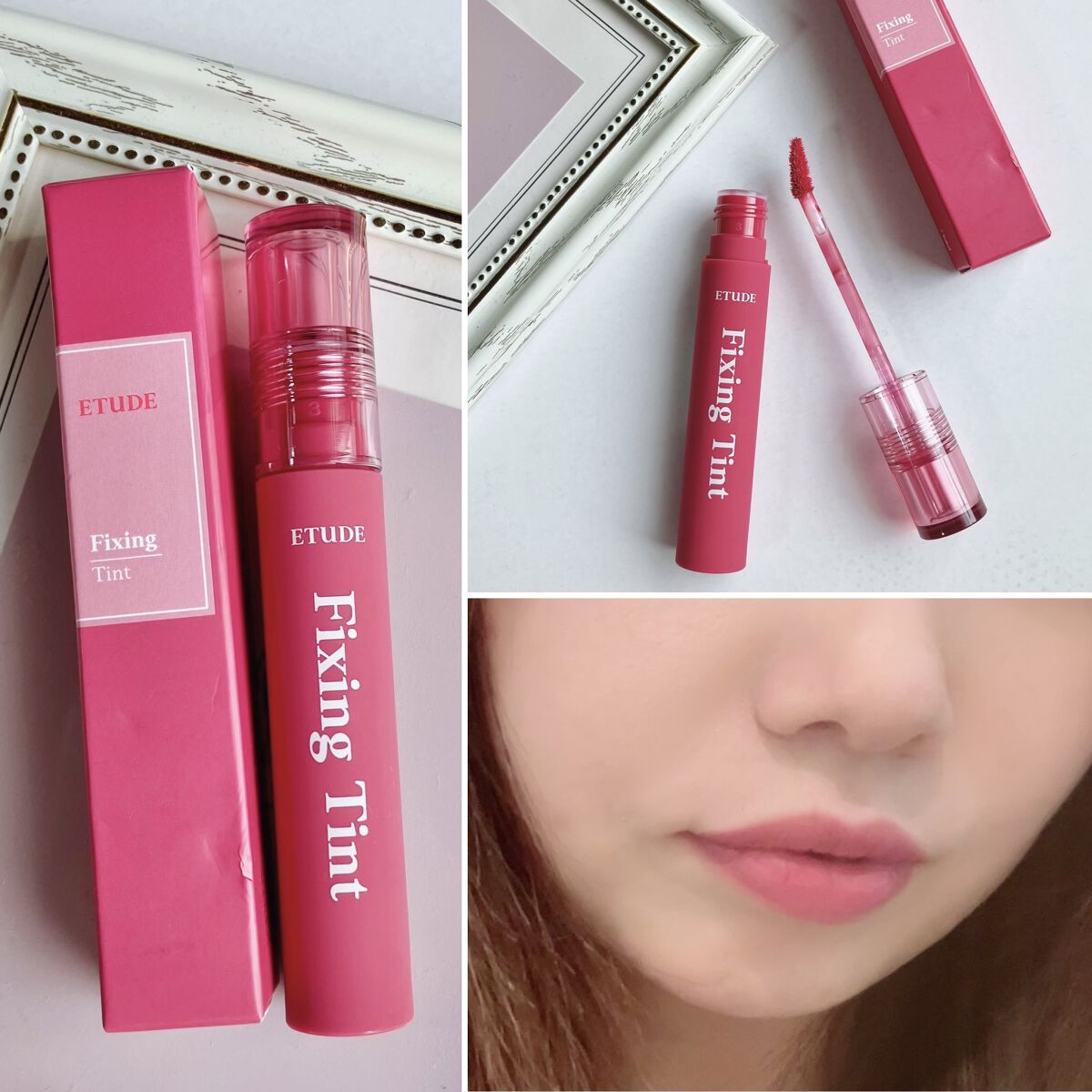 フィクシングティント/ETUDE/リップティントを使ったクチコミ（2枚目）