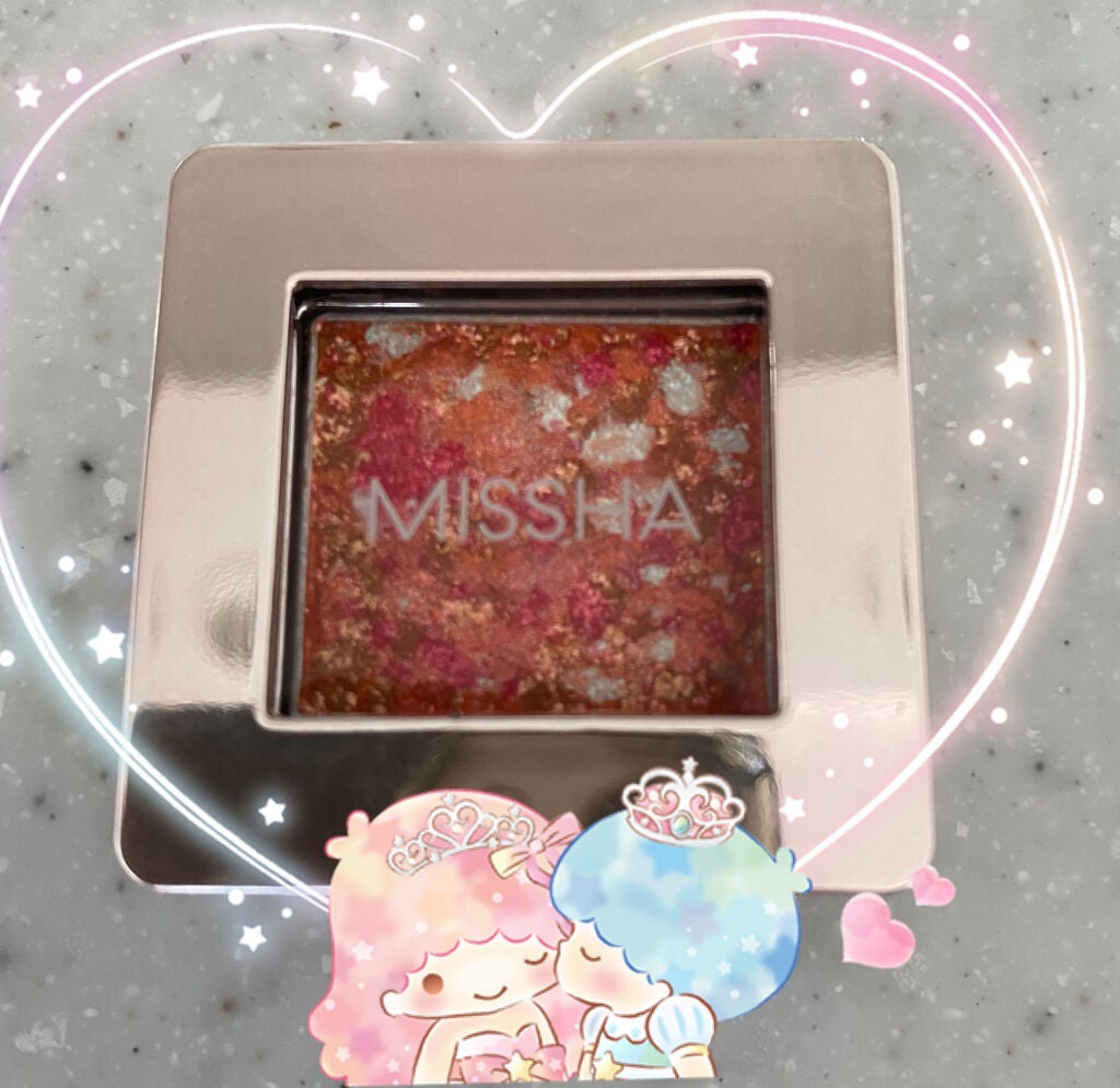 グリッタープリズム シャドウ/MISSHA/グリッターを使ったクチコミ(8枚目)