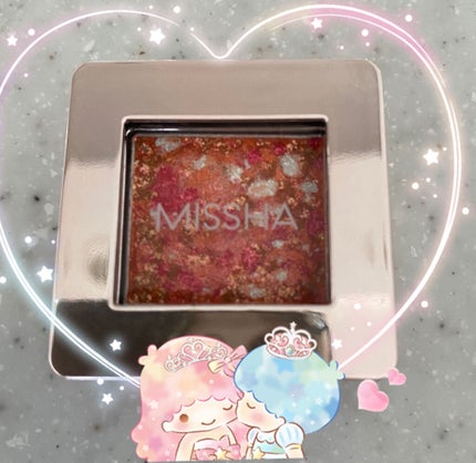 グリッタープリズム シャドウ/MISSHA/グリッターを使ったクチコミ(8枚目)